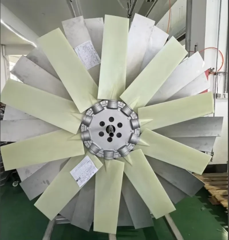 Manufacturer Price Aluminum Extrusion Process Aluminum Alloy Blade Axial Flow Fan Impeller 9w Large Size