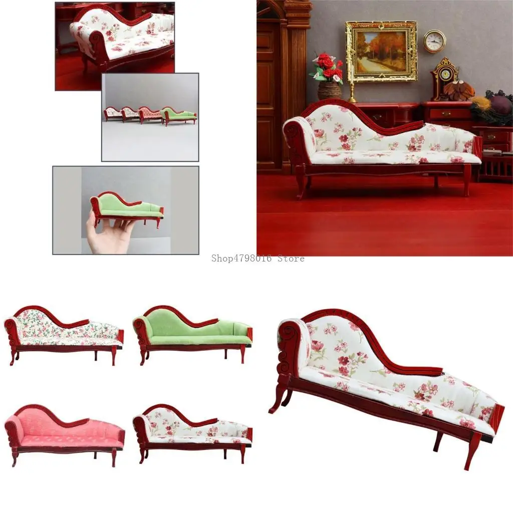 Phòng khách phòng phòng giả hình mẫu mô hình thực tế cuộc sống cảnh cổ điển nhà búp bê giả vờ đồ đạc trò chơi cho đi văng