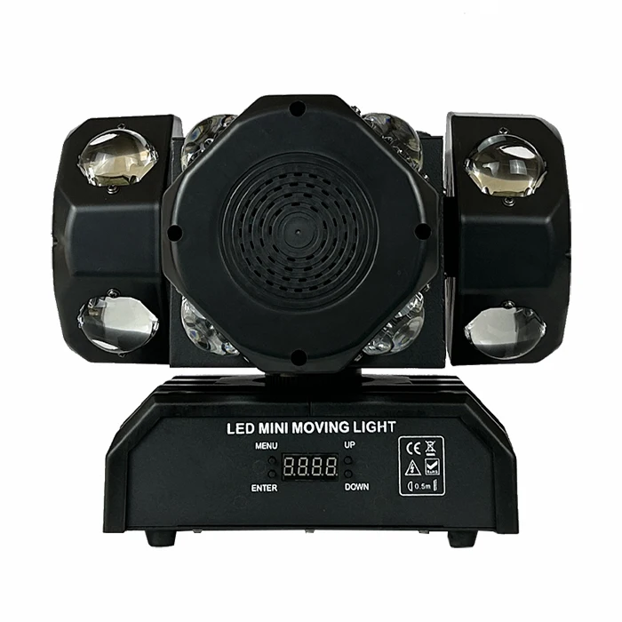 Neuankömmling rotierender Strahl Laser Moving Head Light RGBW 4 in1 LED mit Strobe Effects Bühnen beleuchtung für DJ Disco Club Musik party – Detail 2
