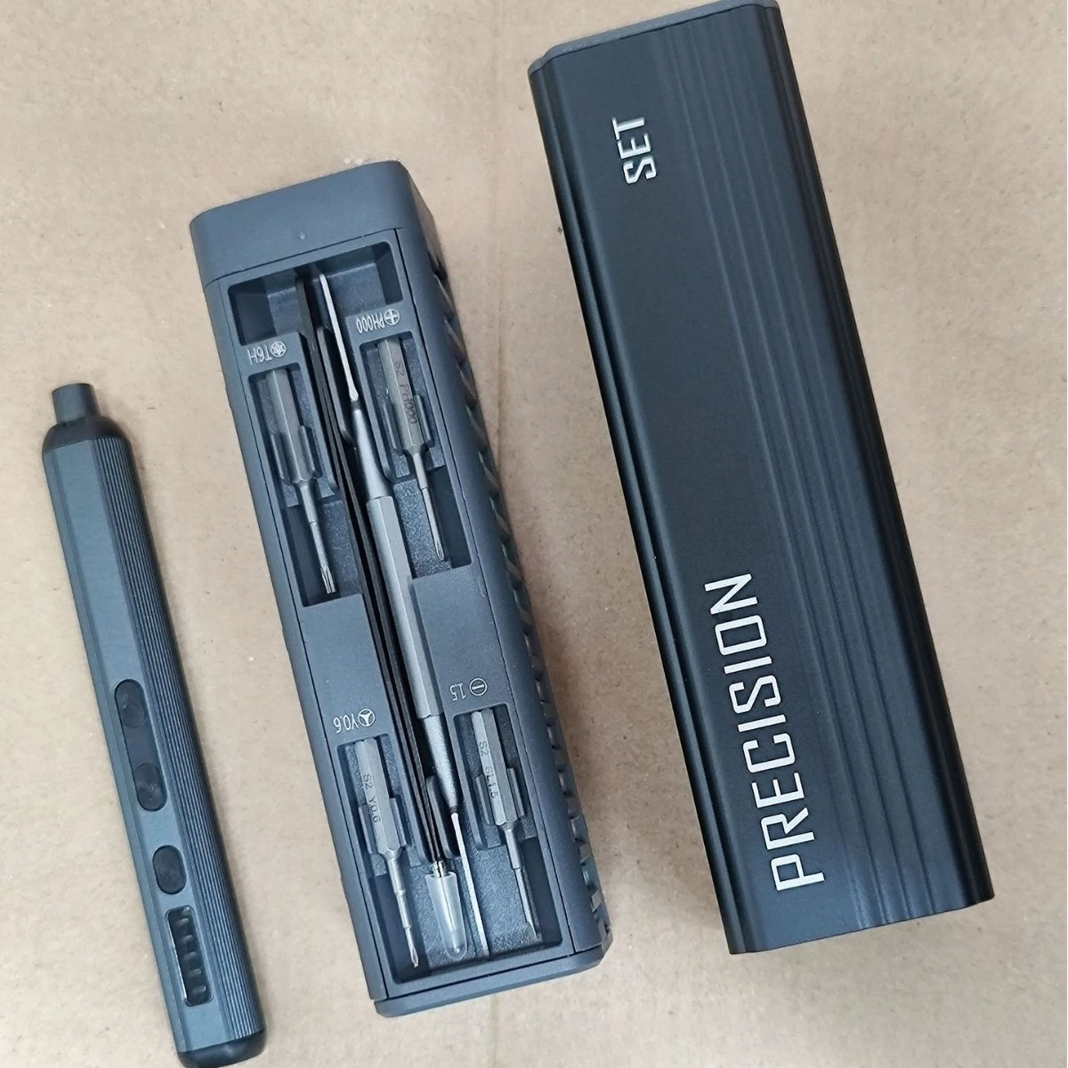充電式52‑in‑1精密ドライバーセット家庭用ミニ手動‑電動一体型ドライバー多機能修理ツール
