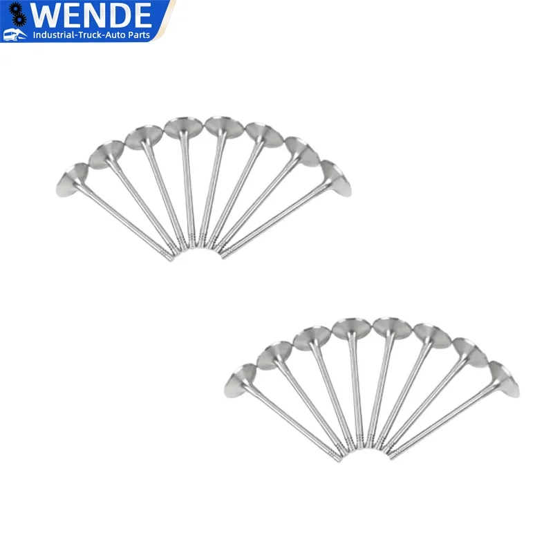 

16 шт. комплект выпускных клапанов 06D109601M 06D109611LT 06D109611H для Audi A4 A5 VW Tiguan Passat 2.0TFSI EA888 Gen2 CAEB двигатель