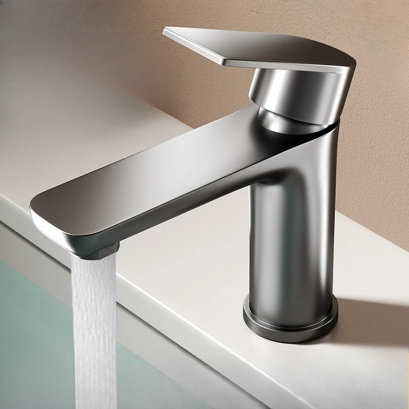 

Смеситель для умывальника из нержавеющей стали для ванной комнаты с датчиком, кран для горячей и холодной воды, только раковина, бытовой смеситель для умывальника, биде