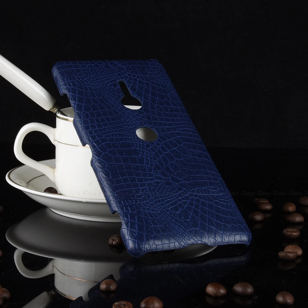 Snake Crocodile PU Leather Case For Sony Xperia XZ3 XZ2 XZ1 XZ Premium Compact XA2 Plus XA1 XA Ultra L4 L3 L2 L1 Hard Back Cover