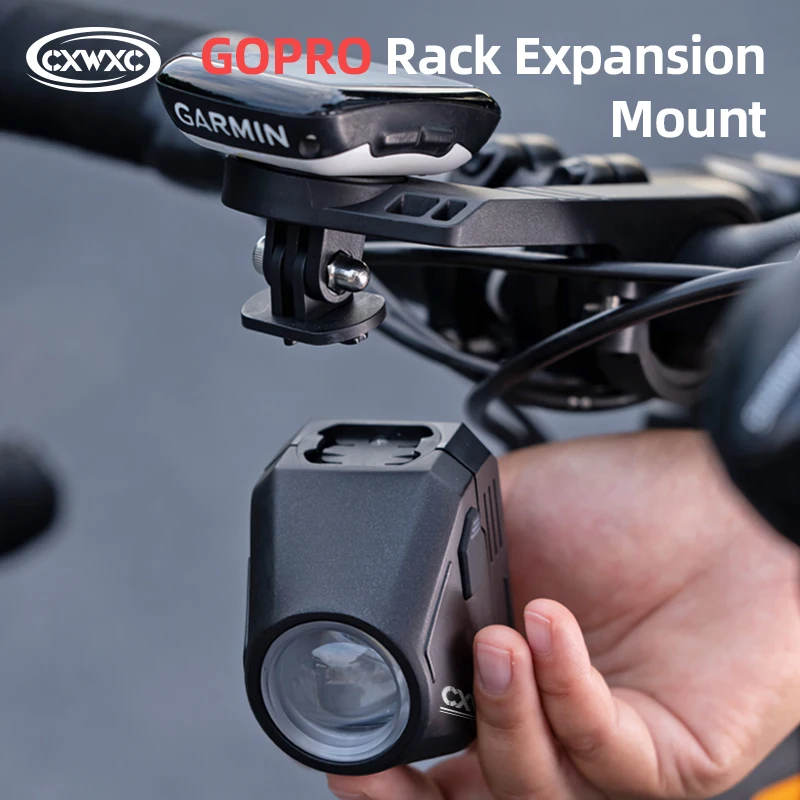CXWXC 1600 Lumens Bicycle Wireless Remote Control Headlight MTB Road Bike IP66 Waterproof 4000mAh Long Lasting Front Light