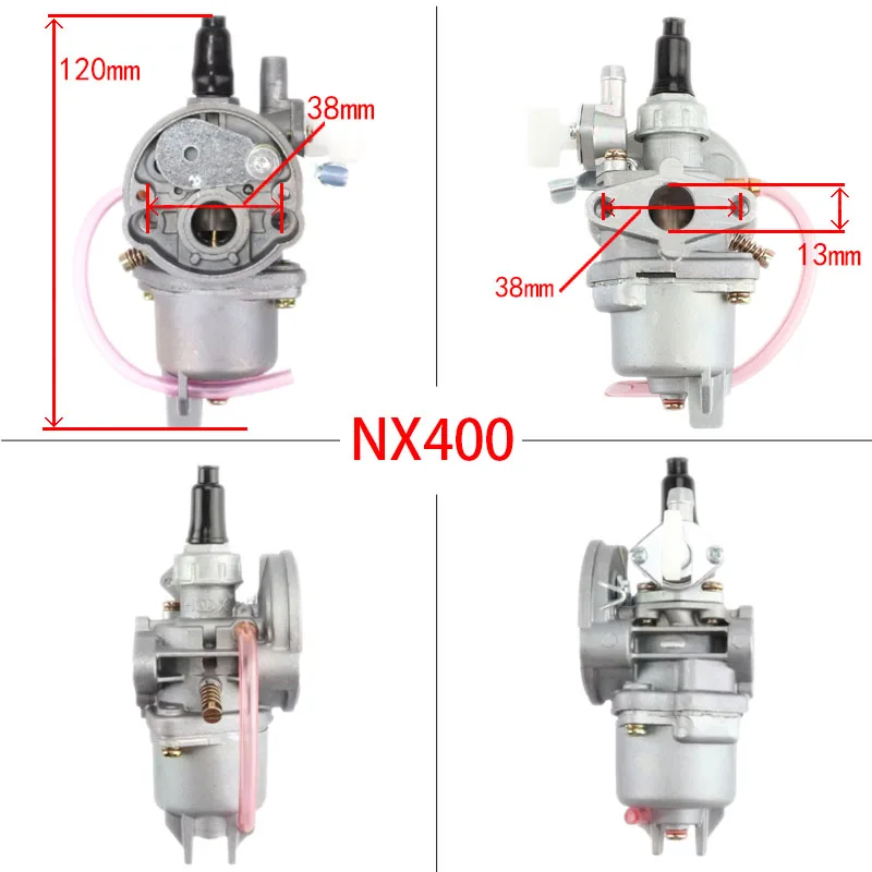 49CC 2 Stroke Carburetor With Steel Air Filter Inlet Pipe For 43cc 47cc 49cc Engine Mini Moto ATV Quad Dirt Pocket Bike Go Kart