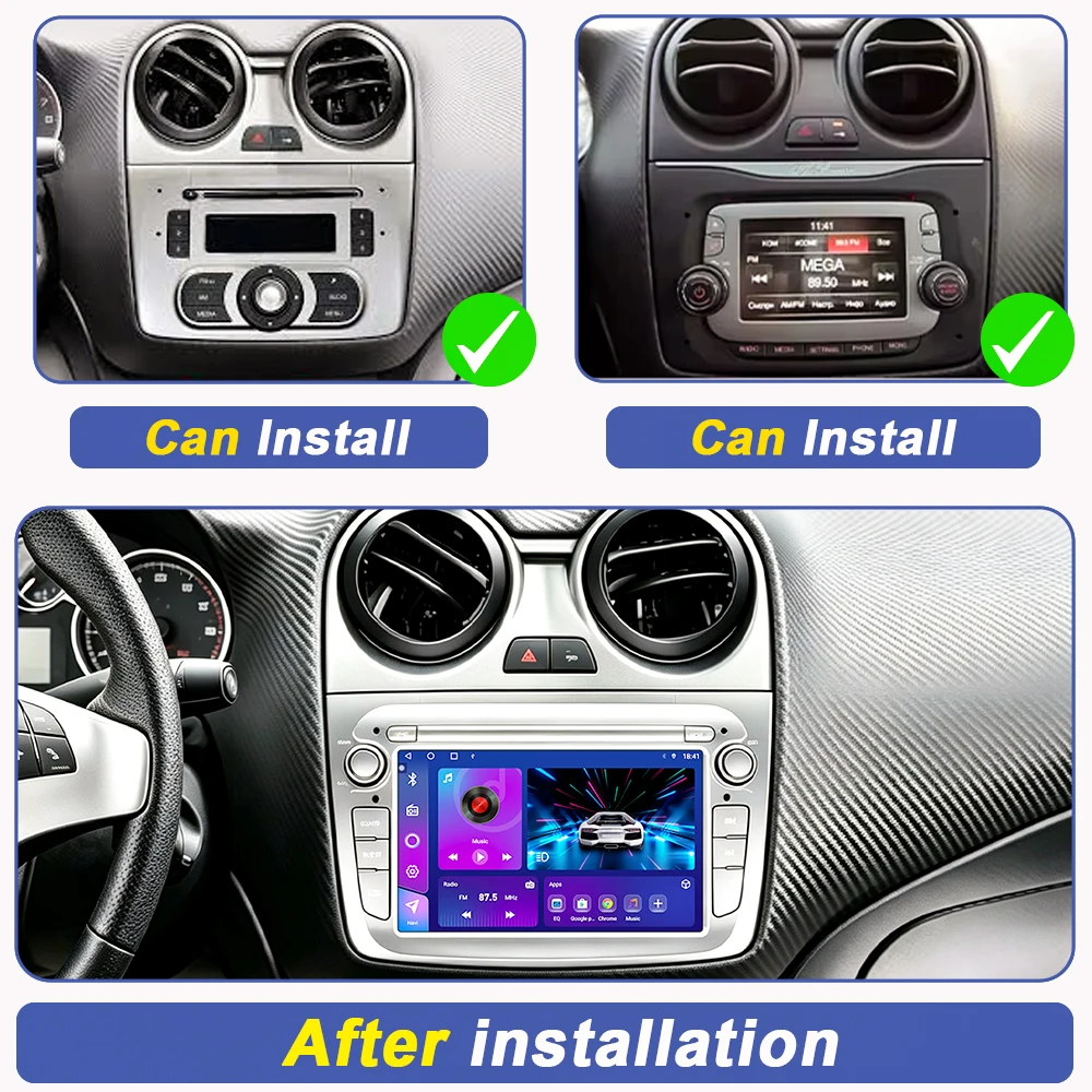 7 Inch Car Radio Multimedia Video Player For Alfa Romeo MiTo 955 2008 - 2016 Carplay Android Auto GPS Navigation Bluetooth WiFi