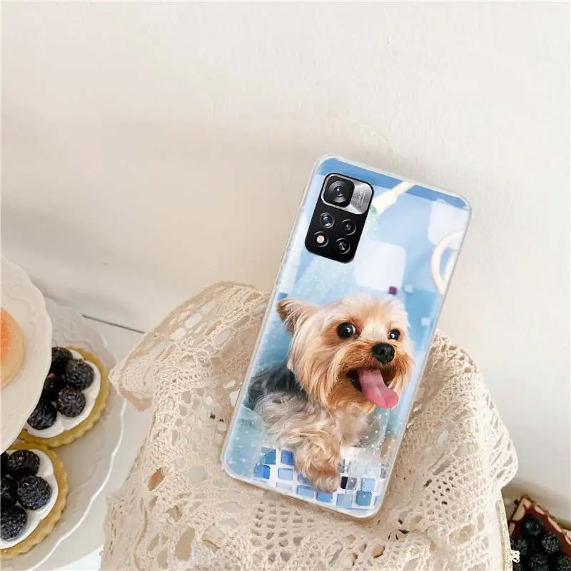 Yorkshire terrier dog Phone Case For Xiaomi Redmi Note 13 Pro + 5G 10 10A 10C 12 12C 9 9A 9C 9T 8 8A 7 7A 6 Pro S2 6A K40 Cover