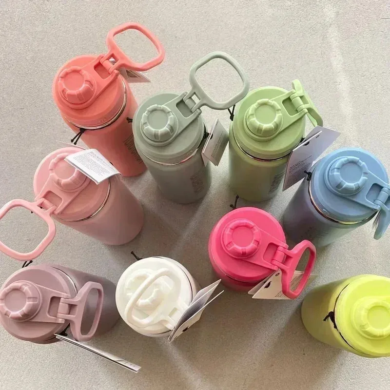 Back to Life Sports Water Bottle 710ml Stainless Steel Pure Titanium Vacuum Portable Leakproof Insulated Water Cup