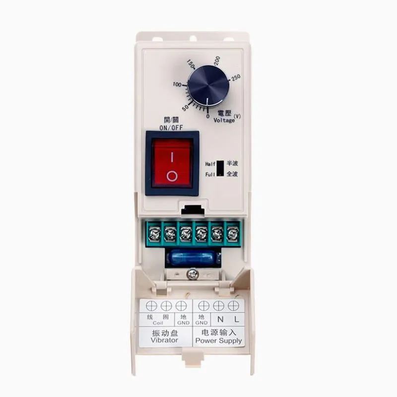 Estabilización automática de voltaje, SDVC11-S de arranque suave, controlador de alimentador de cuenco de vibración de voltaje estabilizado Digital-ajuste lineal