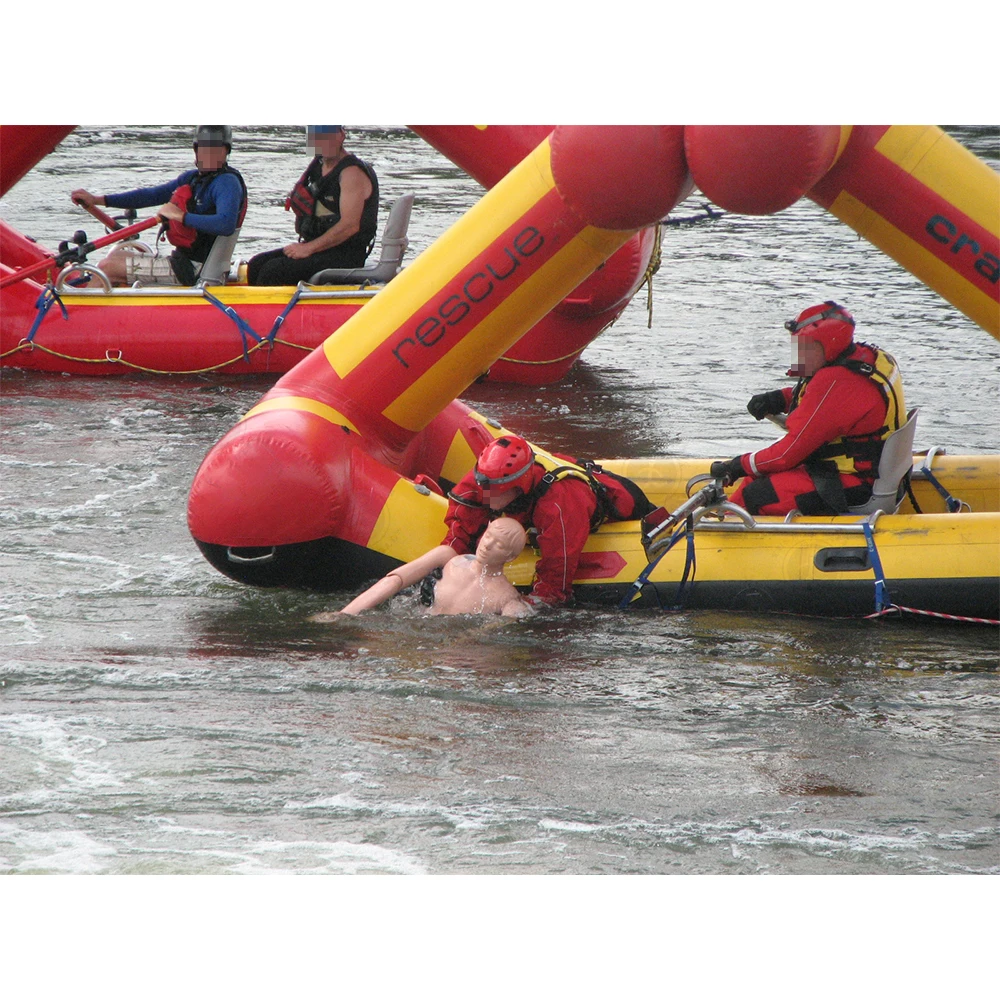 Самостоятельная спасательная лодка, надувной спасательный плот для серфинга, надувная лодка из ПВХ для спасения на белой воде или наводнении