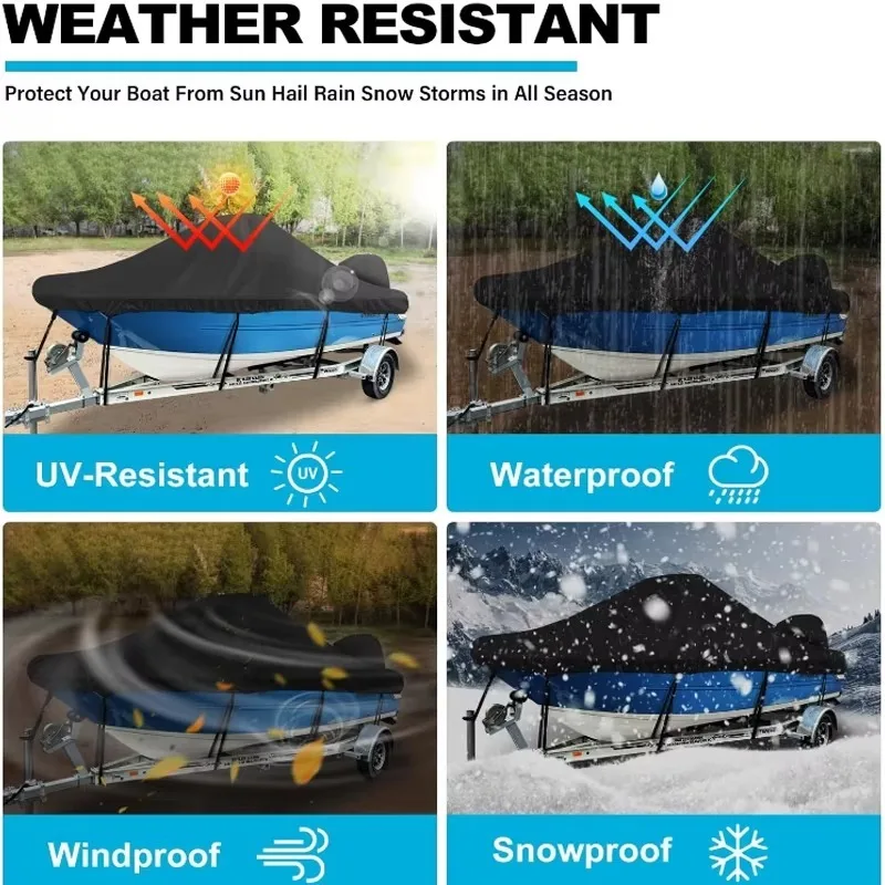 Four Season Durable Oxford Fabric Foldable UV Resistant Waterproof Sunshade Yacht Cover From Guangdong
