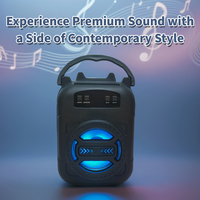 Wireless Bluetooth Speaker Portable Stereo Surround Sound Wireless Speaker Support TFUSB Card FM Radio for Outdoor Camping Party