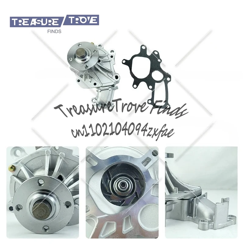 مناسبة لتويوتا لاند كروزر برادو SUV (J12) 2002-2010 مضخة مياه نظام التبريد 16100-69356