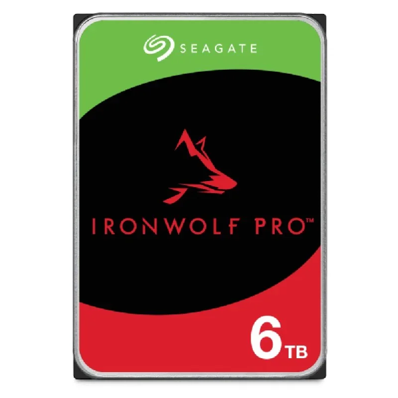 Seagate ironwolf pro disco duro interno 3.5” sata 3 6tb nas
