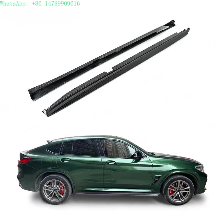 Full Custom Build With Old-to-new Body Kit Conversion3D Style X F97 X4M F98 Carbon Fiber Side Skirts For X X4M 2019-2022Body Ki
