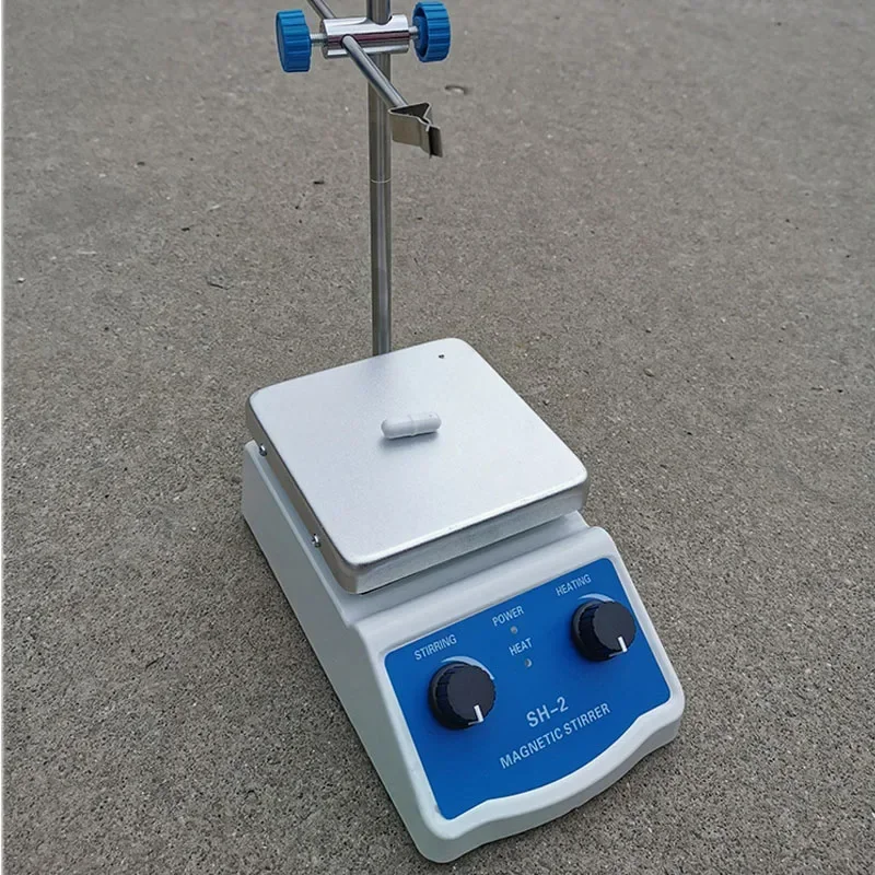 New Small Magnetic Stirrer US UK Australian European Regulation Stirrer Manufacturer Stepless Speed Regulation Magnetic Heating