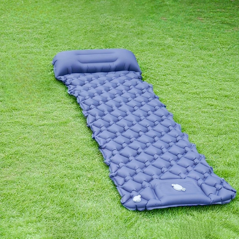 Outdoor Camping Inflatable Mattress Portable Camping Moisture-Proof Mat Car Sleeping Artifact Inflatable Pad
