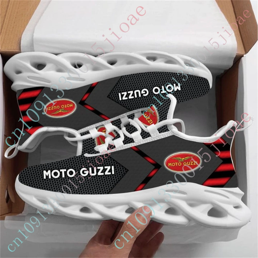 Moto Guzzi Men's Sneakers Sports Shoes For Men Lightweight Unisex Tennis Big Size Male Sneakers Casual Running Shoes Custom Logo