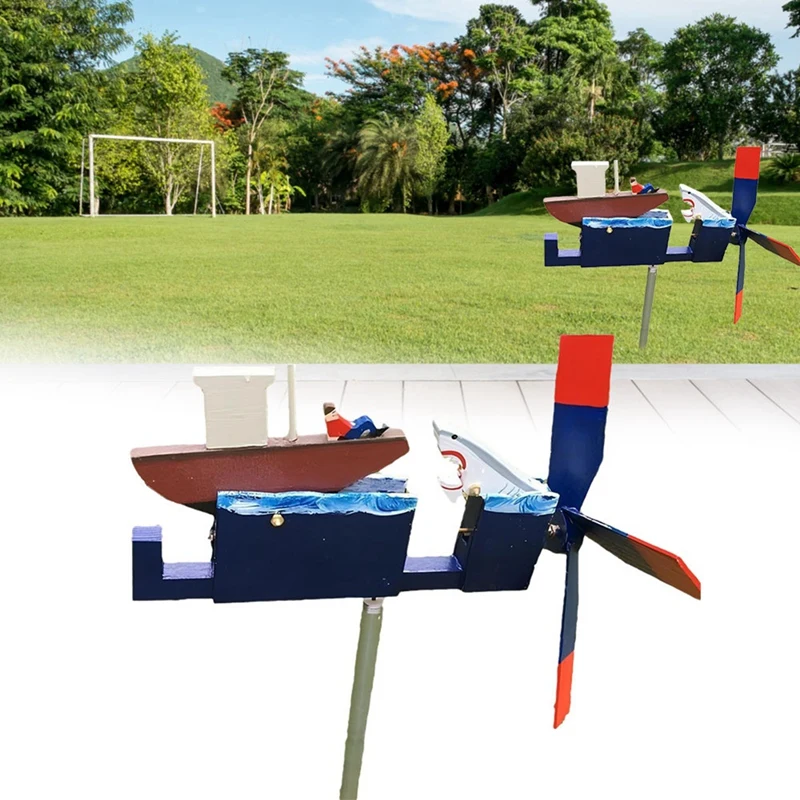

Ocean Theme Windmill Spinner Outdoor Courtyard Windmill Windmill Spinner Ornament Garden Decoration
