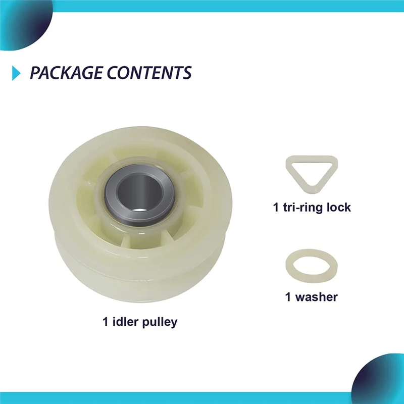 10 piezas 279640   Reemplazo de polea tensora de secadora para secadores Whirlpool y Kenmore, reemplaza 3388672 697692   AP AP- mostrar título original 3094197   W 10468057