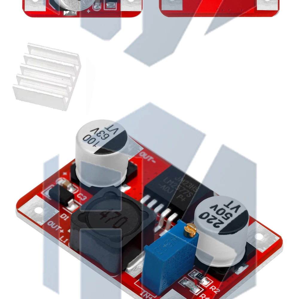 1~10PCS DC-DC-Stromversorgungsmodul, Boost-Modul, Step-Up-Spannungswandler, Spannungsregler XL6019/LM2577, einstellbarer Ausgang – Detail 13