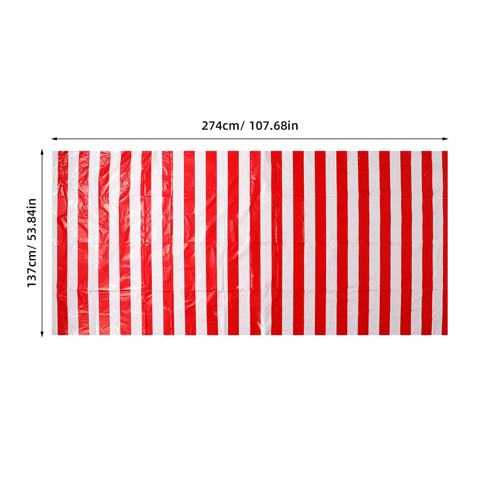 

5pcs Set of 5 Carnival Plastic Tablecloth Circus Decorative Theme Party Decorations Tablecloths
