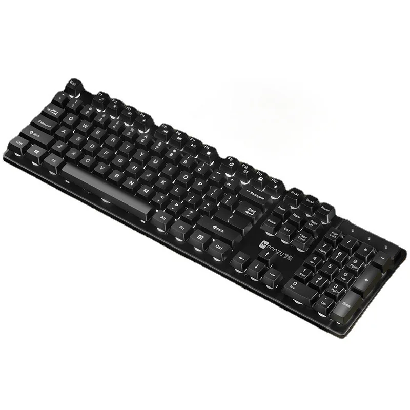 

Mechanical feel keycaps Wired keyboard Mouse set Laptop e-sports