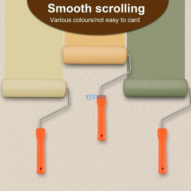 

E15A Paint Roller Replacement Paint Edger Brush Tool Multifunctional for Home