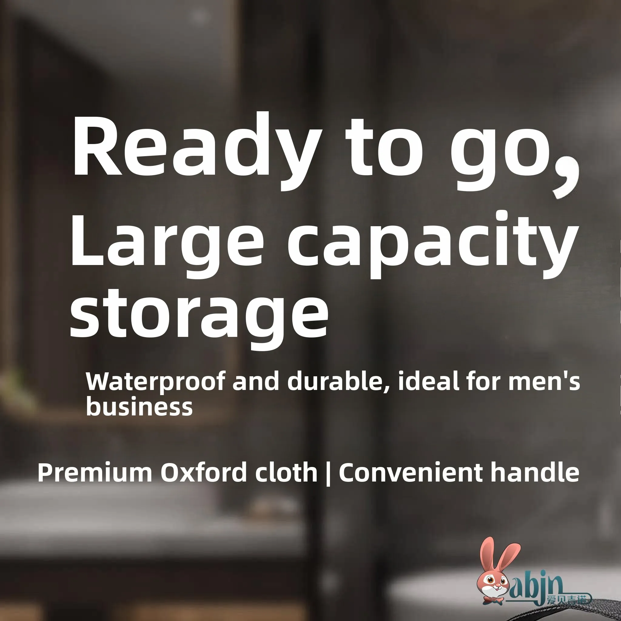 Men's Large Capacity Travel Toiletry Bag Portable Waterproof Makeup Storage Bag for Business Trips High Quality ABEYINUOR