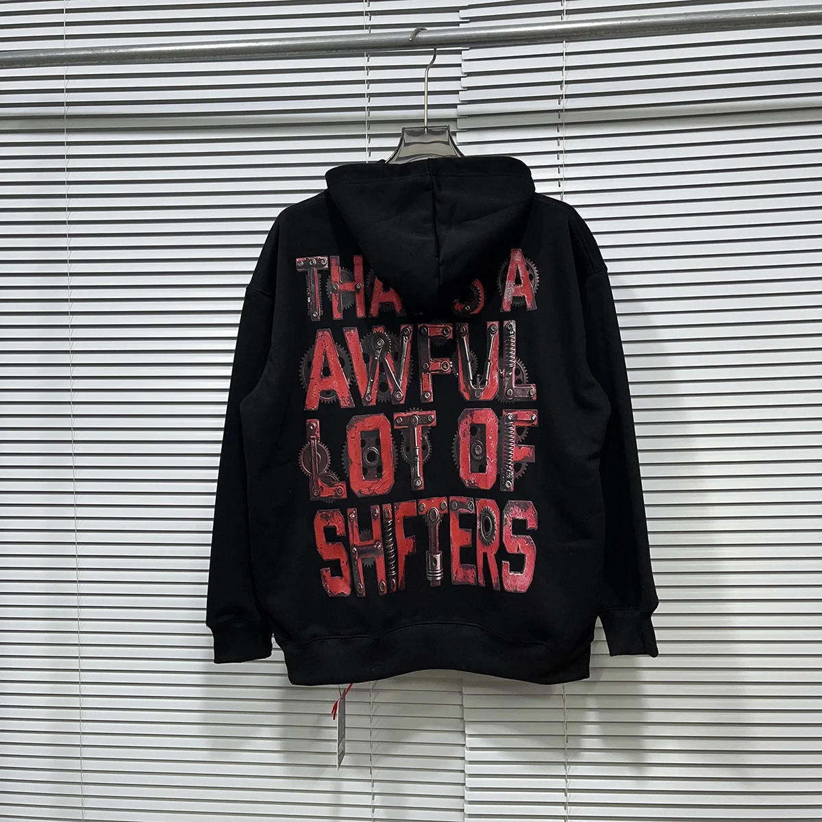 Streetwear Flame Letter Print Pullover Hooded Hoodies for Men and Women Autumn Oversized Loose Cotton Sweatshirts