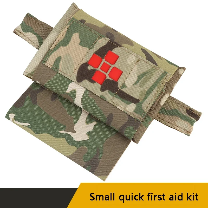 

Medical Micro Trauma MED Pouch Tourniquet Holder Survival Safety IFAK Pouch First Aid Kit MOLLE PALS Waist Belt