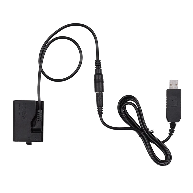 

T31C-ACK-E10 5 В USB-адаптер-пустышка постоянного тока (замена для LP-E10) для Canon EOS Rebel T3/T5/T6/T7/T100