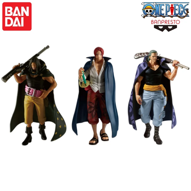 En Stock Bandai Banpresto Original de una pieza Ben Shanks Yasopp modelo muñeca nueva figura de acción en caja personajes de Anime