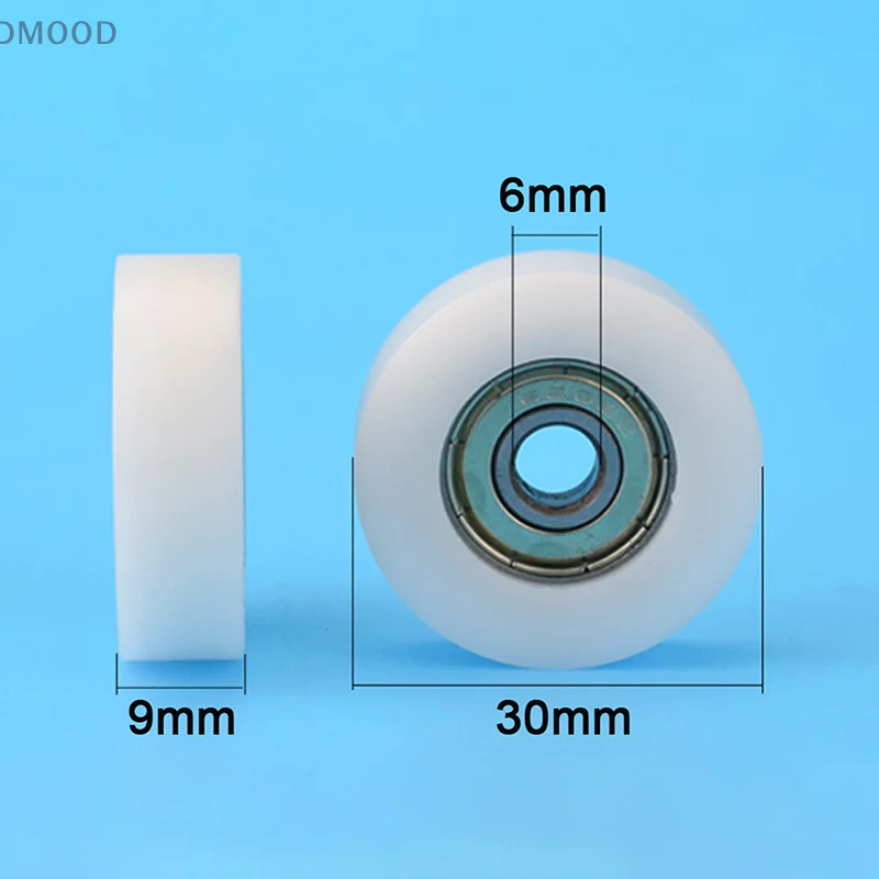 

Плоский резиновый подшипниковый шкив с покрытием 626ZZ — размер 6*30*9 мм, мебельный аксессуар в обертке из помпона