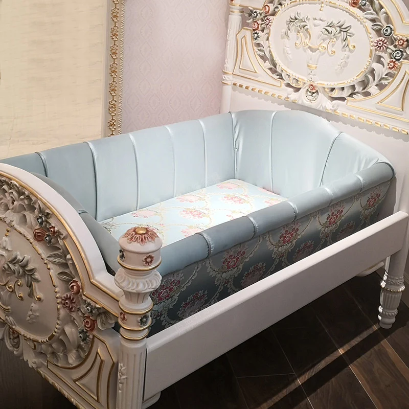 European Style Solidwood Baby Crib