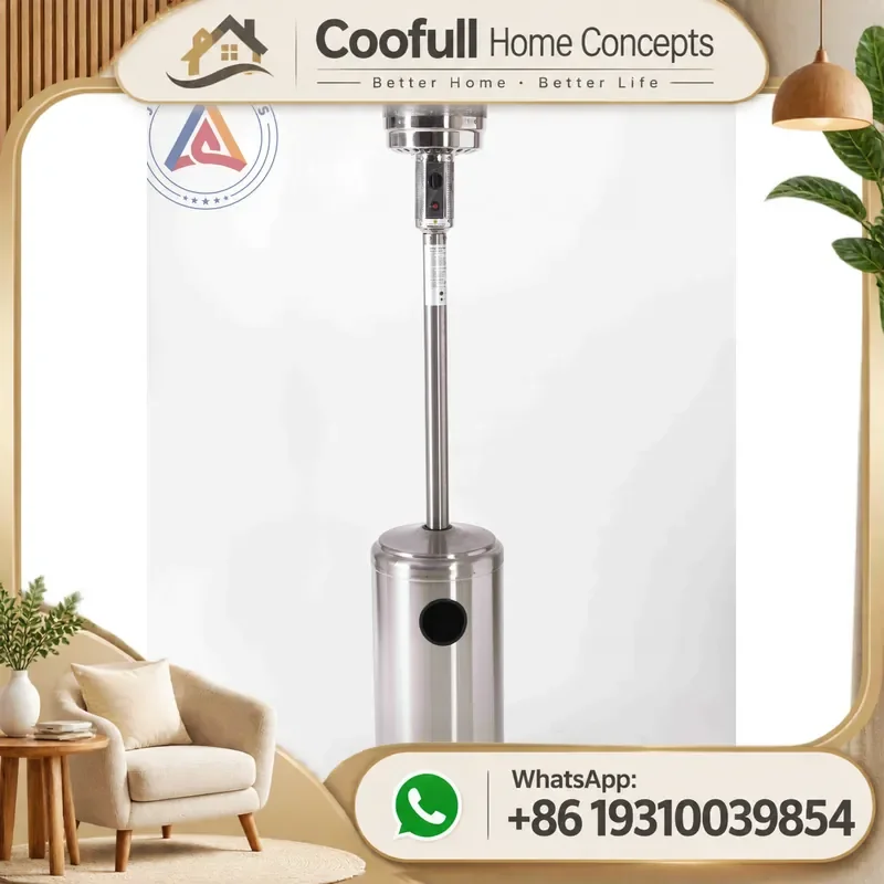 Stainless Steel Mushroom Heater With USA Regulator Hose For Outdoor Patio Garden Camping Portable Propane Gas Warmer