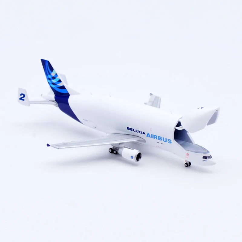 LH4379C Liga Avião Colecionável Presente JC Asas 1:400 Airbus Industrie A300-600ST 'Beluga No.2' Diecast Aeronave Jet Modelo F-GSTB