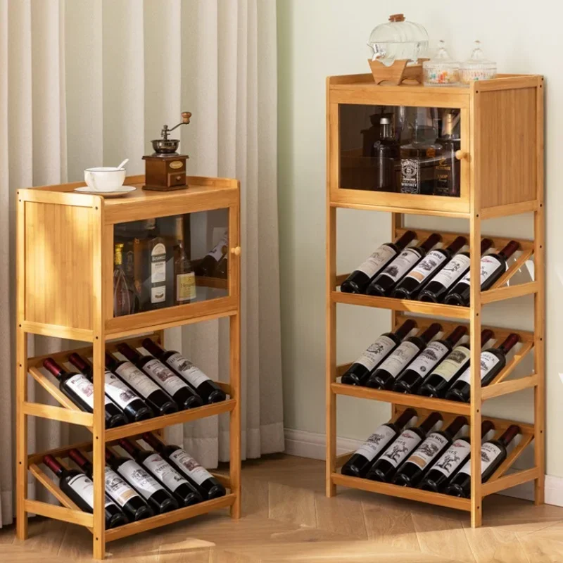 

Storage Home Wine Cabinets Wooden Living Room Wall European Racks Simplicity Wine Schrank Bar Wine Cabinets Furniture QF50JG