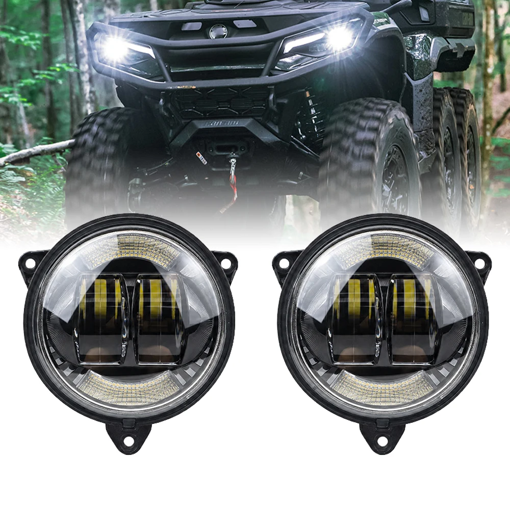 Phare LED pour Can-Am Outlander 500 650 800 850 1000 XMR STD XT XT-P 2012-2022, éclairage de conduite, DRL blanc