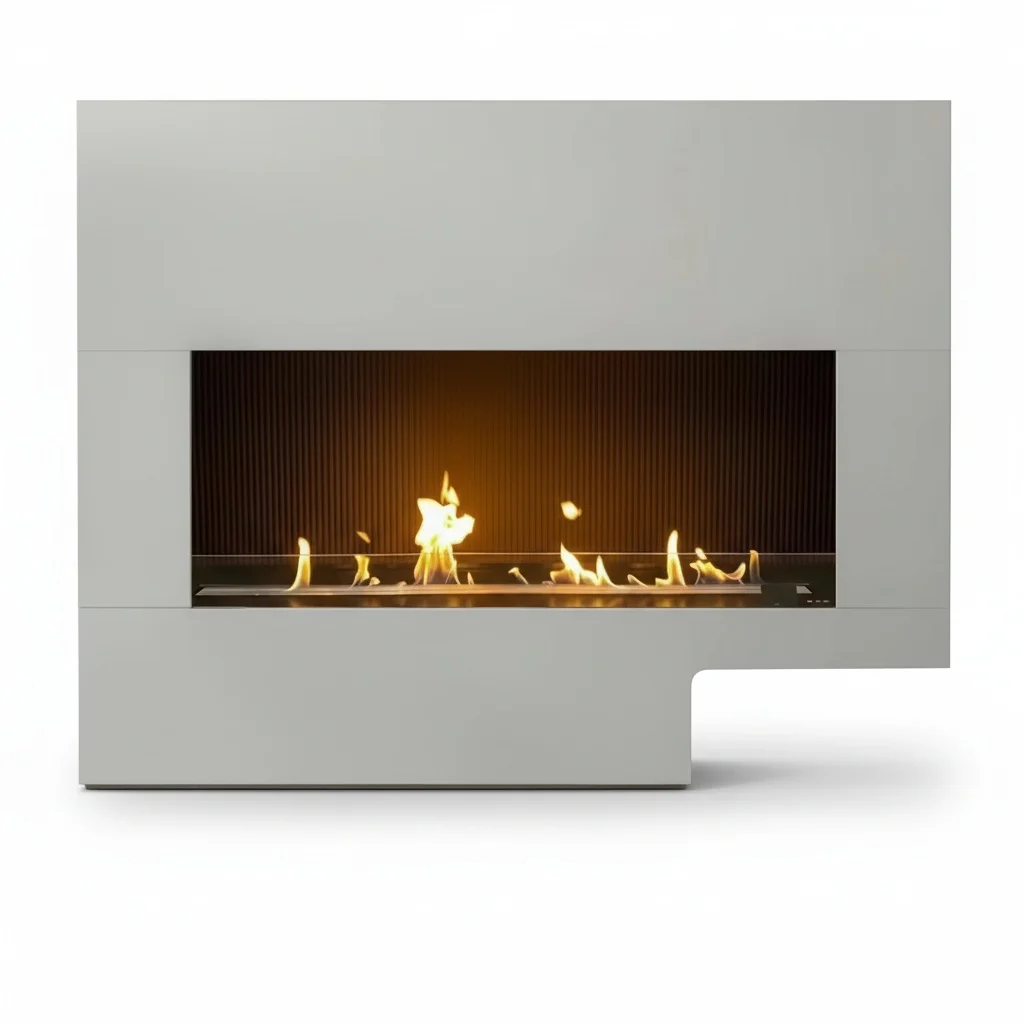

Bioethanol Fireplace, 12-Inch 304 Stainless Steel Fireplace Insert, Smart WiFi Fireplace, Ventless Fireplace, Real Flame Indoor