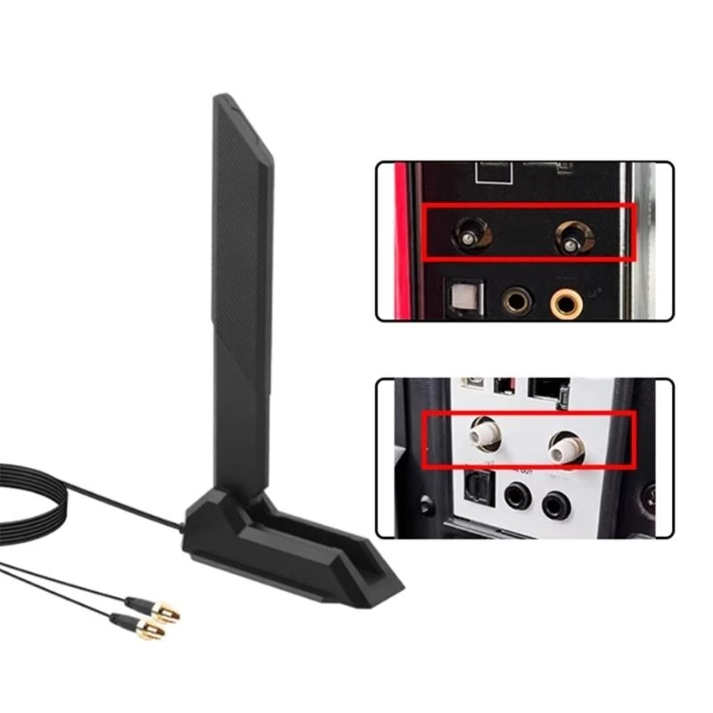 Pluses antenas sem fio entregando WiFi 7 Performances para os sistemas placas -mãe para jogos Recepção rádio carro