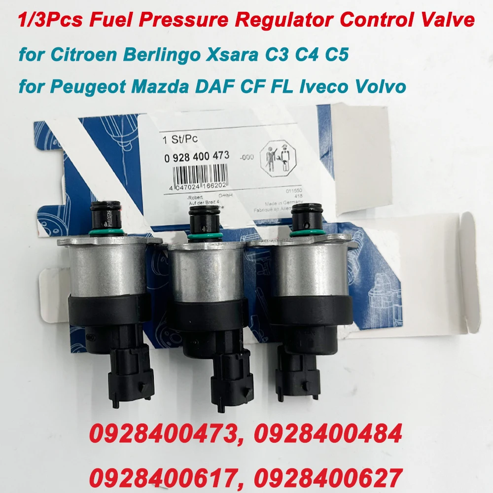 

1/3Pcs 4903523 0928400473 for Citroen C3 C4 C5 DAF Iveco Volvo 0928400484 0928400617 0928400627 Pressure Regulator Control Valve