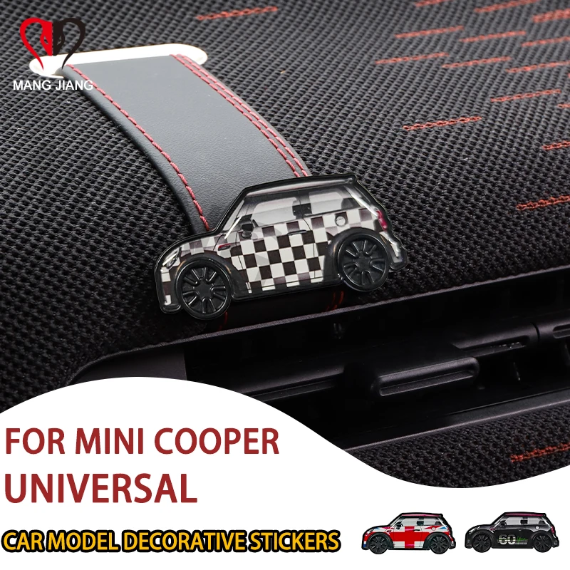Pegatinas decorativas para modelo de coche, accesorios de estilo Vintage para decoración de coche MINI Cooper Universal F56 F60 R55 R60 J01 J05 U25
