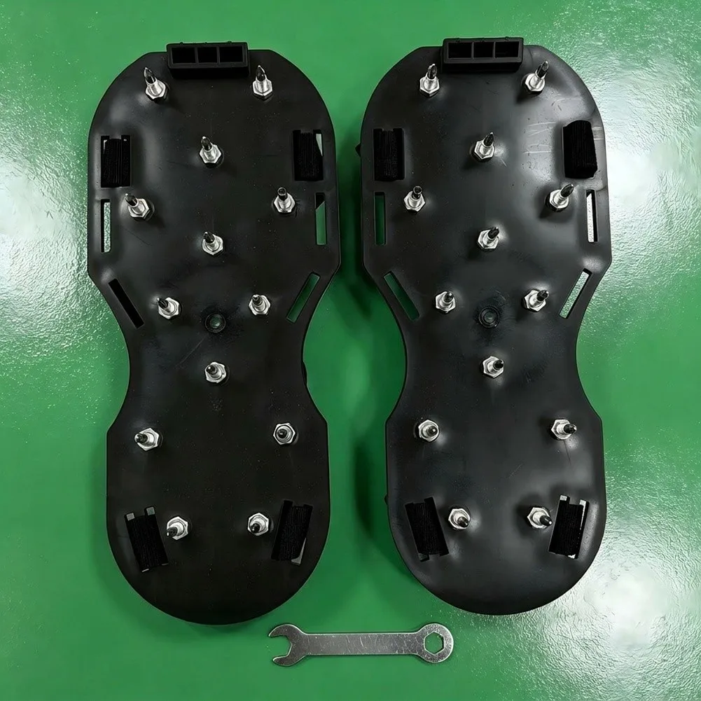 Epoxy Resin Floor Tool Kit Includes Spike Roller Gloves Screws Nuts Adjustable Harness for Smooth Concrete Coating Results