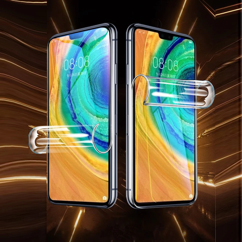 Гидрогелевая пленка для Huawei P30 pro P40 P20 3 шт., полное покрытие, протектор экрана для Huawei Mate 20 Pro Mate 40 pro 30 Lite, не стекло