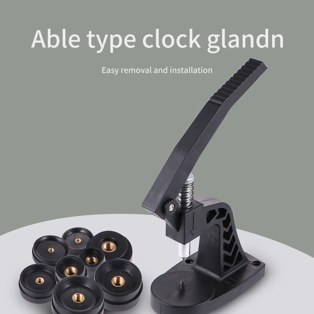

21Pcs Professional Watch Press Tool Sturdy Metal Plastic Dies Essential Case Closer Repair Kit Watch Press Tool