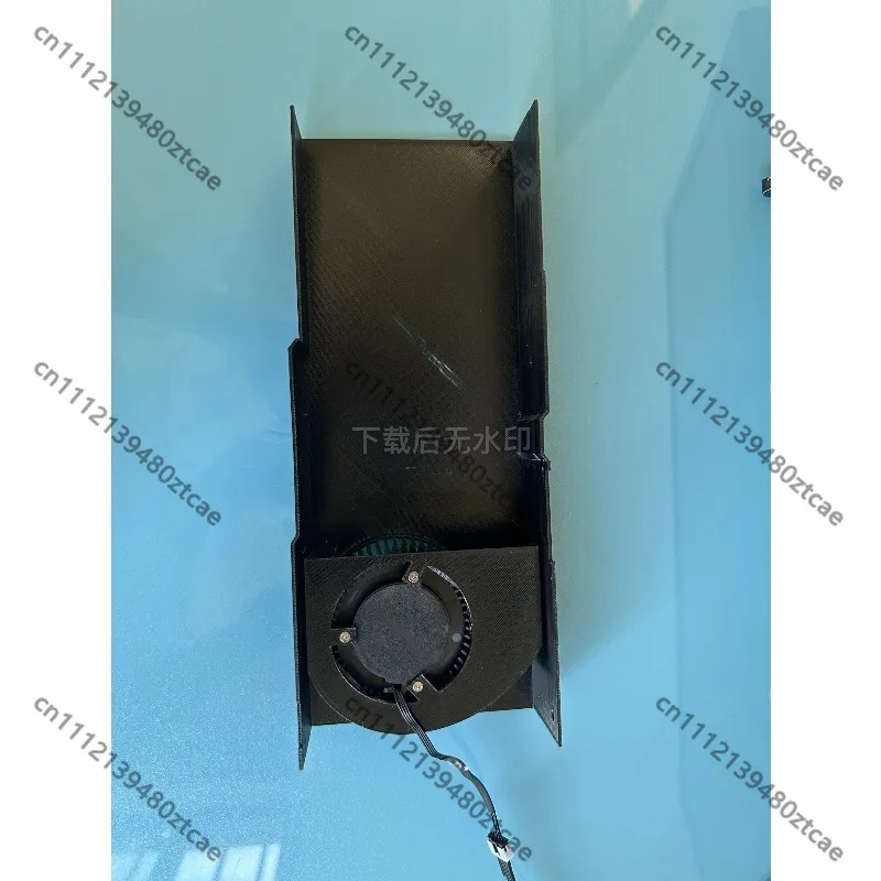 Built-in Turbo Fan Cooler High Airflow Cooling Fan Compatible with RX MI50 Graphics Card