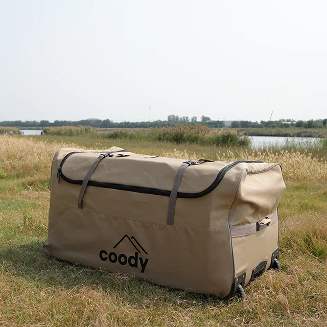 

Coody Beige Large Capacity Travel Bag For Camping Outdoor Function