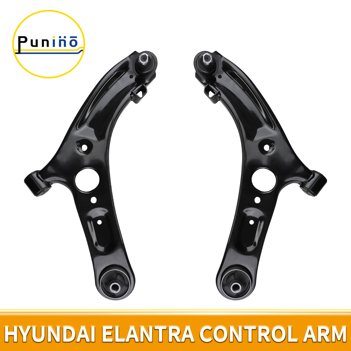 

Punino пара передних нижних шарнирных рычагов для Hyundai Elantra Veloster 2011 2012 2013 2015 2014 2016