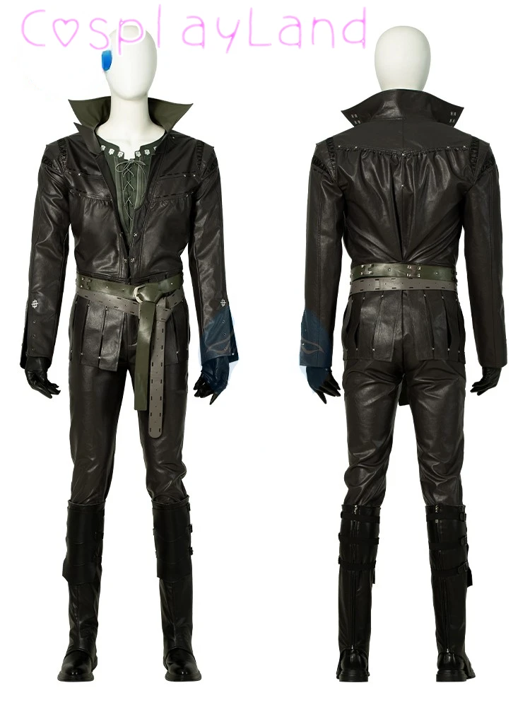 Cidolfus Telamon Cosplay Costume pour hommes adultes, vêtements de performance sur scène Togo, tenue de carnaval d'Halloween en cuir trempé, FF16